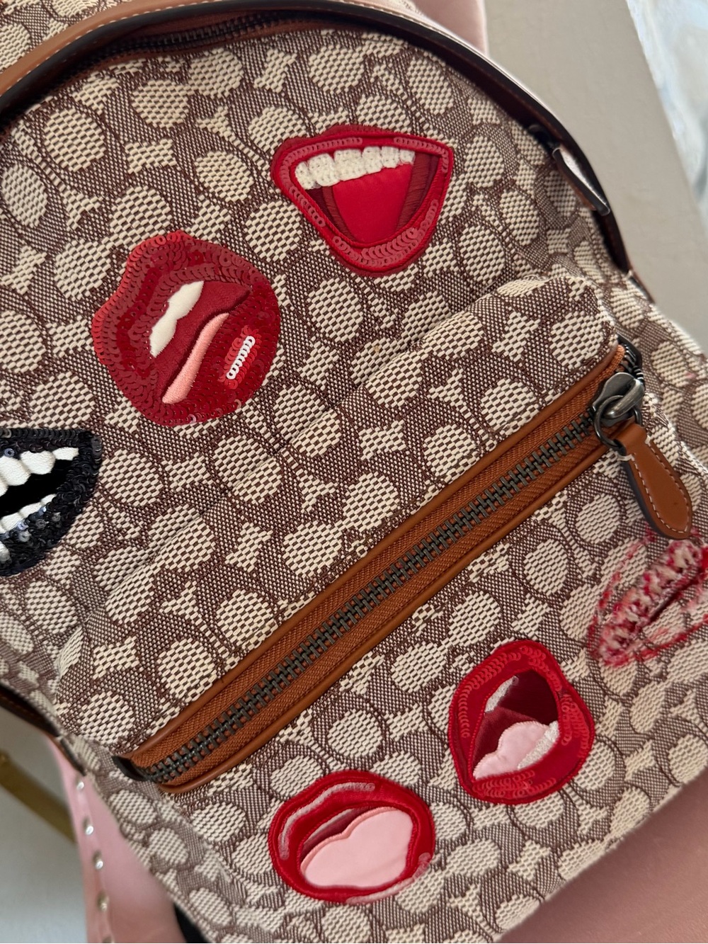 Rare Limited Edition Coach x Tom Wesselmann Pop Art Charter Backpack - Picture 2 of 11
